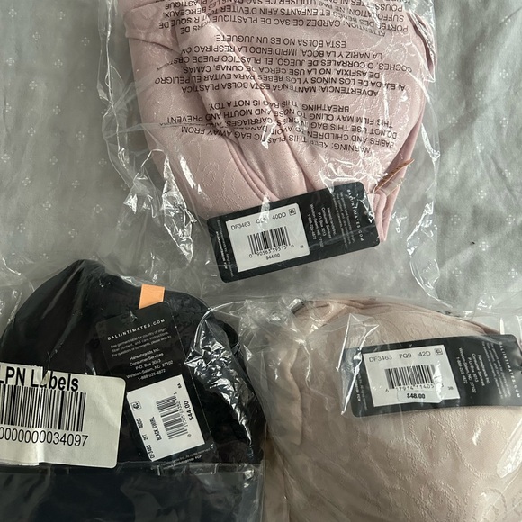 Bali Soft Pink, Black and Beige (3) NWT - Picture 7 of 10